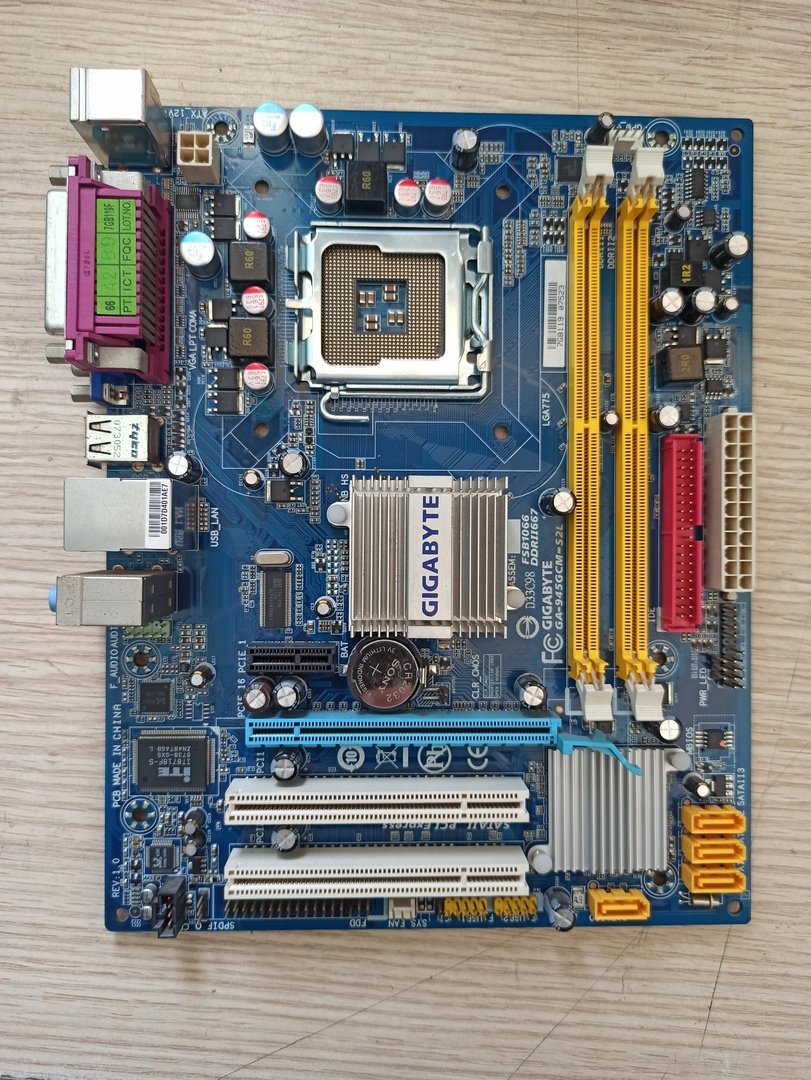 GIGABYTE GA-945GCM-S2L rev. 1.0 ANAKART 945GC DDR2 775